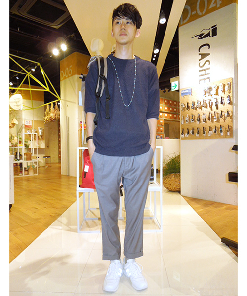 WHO'S WHO gallery(フーズフーギャラリー)の「【GIGGER】サージウールーイージー(スラックス・メンズ・ベージュ/グレー/ネイビー・LARGE/MEDIUM)」の13枚目の写真