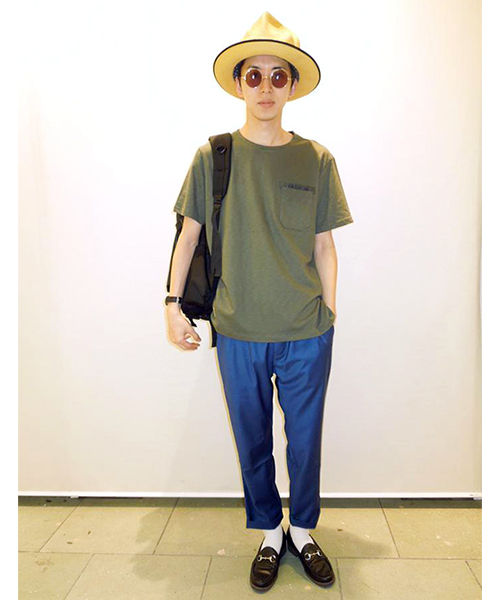 WHO'S WHO gallery(フーズフーギャラリー)の「【GIGGER】サージウールーイージー(スラックス・メンズ・ベージュ/グレー/ネイビー・LARGE/MEDIUM)」の16枚目の写真