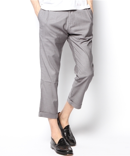 WHO'S WHO gallery(フーズフーギャラリー)の「【GIGGER】サージウールーイージー(スラックス・メンズ・ベージュ/グレー/ネイビー・LARGE/MEDIUM)」の2枚目の写真