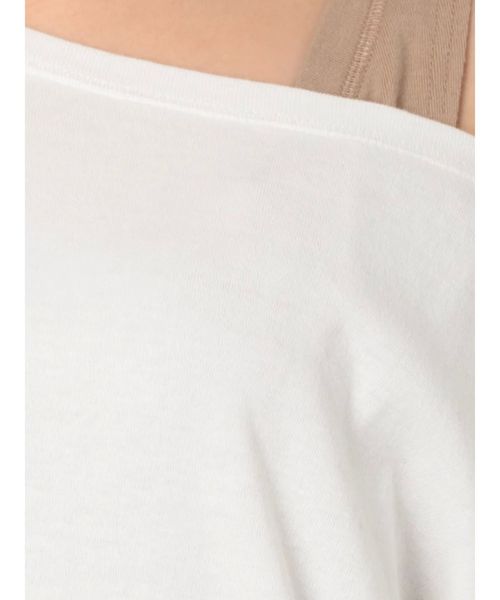 Ungrid(アングリッド)の「レイヤードロングスリーブTee(Tシャツ/カットソー・レディース・ブラウン/オフホワイト・FREE)」の15枚目の写真