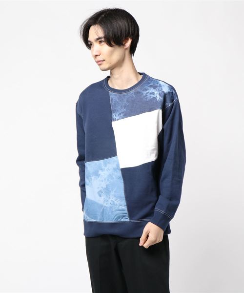 JUNRED（ジュンレッド）の「デニムクレイジースウェット（スウェット・メンズ・ホワイト/ネイビー/グレー・LL/M/L）」の15枚目の写真