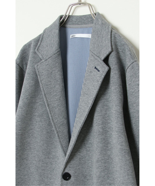 ikka（イッカ）の「ストレッチカットテーラードジャケット（テーラードジャケット・メンズ・ネイビー/スモークグレー/ベージュ・M/S/L/XL）」の8枚目の写真