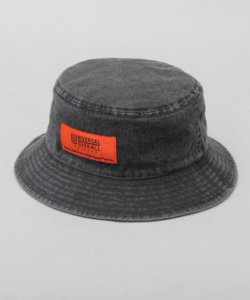 UNIVERSAL OVERALL（ユニバーサルオーバーオール）の「UNIVERSAL OVERALL / ユニバーサルオーバーオール / 硫化染め バケットハット / ハット（ハット・メンズ・ブラック/ベージュ・FREE）」の15枚目の写真