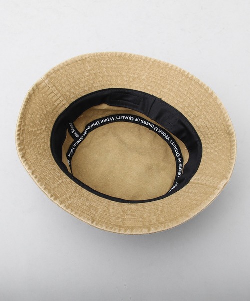 UNIVERSAL OVERALL（ユニバーサルオーバーオール）の「UNIVERSAL OVERALL / ユニバーサルオーバーオール / 硫化染め バケットハット / ハット（ハット・メンズ・ブラック/ベージュ・FREE）」の14枚目の写真