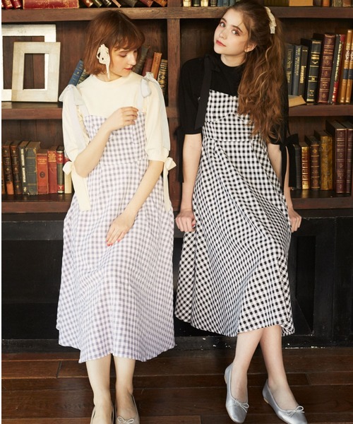 Maison de FLEUR（メゾンドフルール）の「ギンガムチェックリボン  