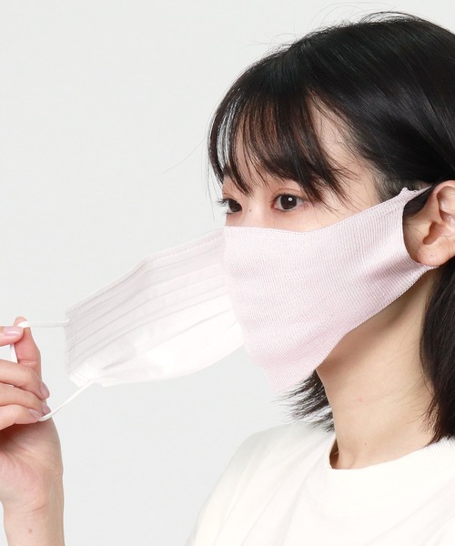 Warmth ウォームス シルクで潤うマスク シルクインナーマスク 重ねるマス レギュラータイプ Wst マスク Salle De Bal サルデバル のファッション通販 Zozotown