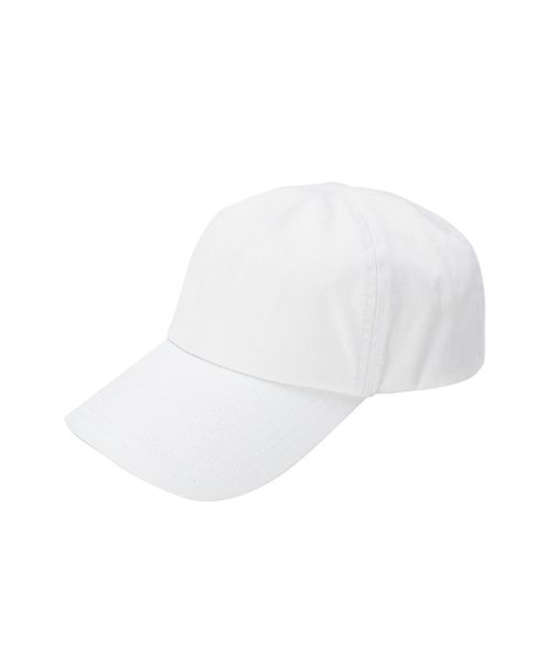 EMODA（エモダ）の「COTTON DAMAGEキャップ（キャップ・レディース・ブラック/ホワイト・FREE）」の2枚目の写真