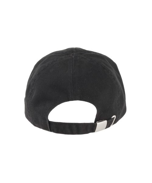 EMODA（エモダ）の「COTTON DAMAGEキャップ（キャップ・レディース・ブラック/ホワイト・FREE）」の10枚目の写真