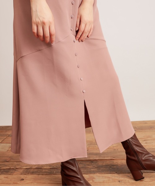 natural couture（ナチュラルクチュール）の「【WEB限定】前後2WAYちび釦キャミワンピース（ワンピース・レディース・ブラック/ブラウン/その他/その他1/ピンクベージュ・FREE）」の17枚目の写真