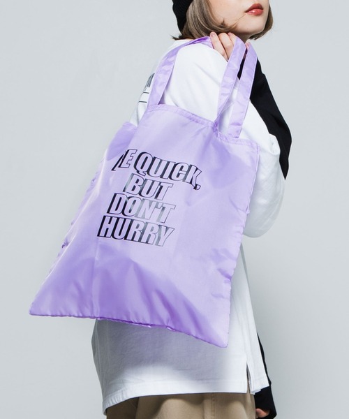 WEGO（ウィゴー）の「WEGO/グラフィックエコトートバッグ（エコバッグ/サブバッグ・メンズ・その他3/その他1/その他2/その他4・FREE）」の3枚目の写真