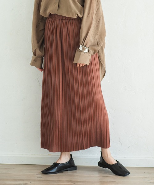 ランダム プリーツ カットソー ロング スカート スカート Pairmanon ペアマノン のファッション通販 Zozotown