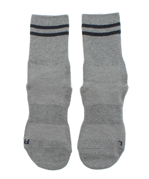 NEW BALANCE（ニューバランス）の「ユニセックス 日本製 ニューバランス スニーカーソックス new balance SKJM 75H（ソックス/靴下・レディース・ホワイト/グレー/ネイビー・SMALL/MEDIUM）」の2枚目の写真