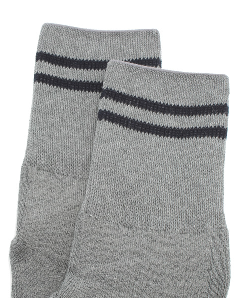 NEW BALANCE（ニューバランス）の「ユニセックス 日本製 ニューバランス スニーカーソックス new balance SKJM 75H（ソックス/靴下・レディース・ホワイト/グレー/ネイビー・SMALL/MEDIUM）」の4枚目の写真