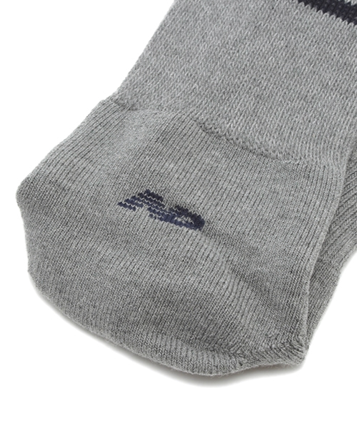 NEW BALANCE（ニューバランス）の「ユニセックス 日本製 ニューバランス スニーカーソックス new balance SKJM 75H（ソックス/靴下・レディース・ホワイト/グレー/ネイビー・SMALL/MEDIUM）」の6枚目の写真