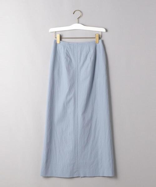 BEAUTY&YOUTH UNITED ARROWS（ビューティーアンドユースユナイテッドアローズ）の「BY Iラインマキシスカート（スカート・レディース・ナチュラル/ライトブルー・MEDIUM/SMALL/LARGE）」の10枚目の写真