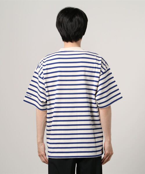 Back Channel(バックチャンネル)の「WIDE BORDER T(Tシャツ/カットソー・メンズ・ブルー/ブラック/ネイビー・X-LARGE/LARGE/XX-LARGE/MEDIUM)」の17枚目の写真