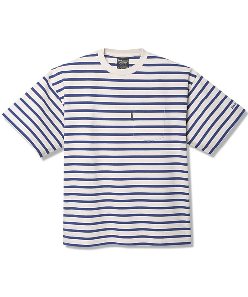 Back Channel(バックチャンネル)の「WIDE BORDER T(Tシャツ/カットソー・メンズ・ブルー/ブラック/ネイビー・X-LARGE/LARGE/XX-LARGE/MEDIUM)」の3枚目の写真