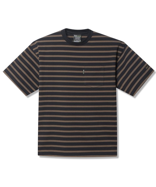 Back Channel(バックチャンネル)の「WIDE BORDER T(Tシャツ/カットソー・メンズ・ブルー/ブラック/ネイビー・X-LARGE/LARGE/XX-LARGE/MEDIUM)」の2枚目の写真