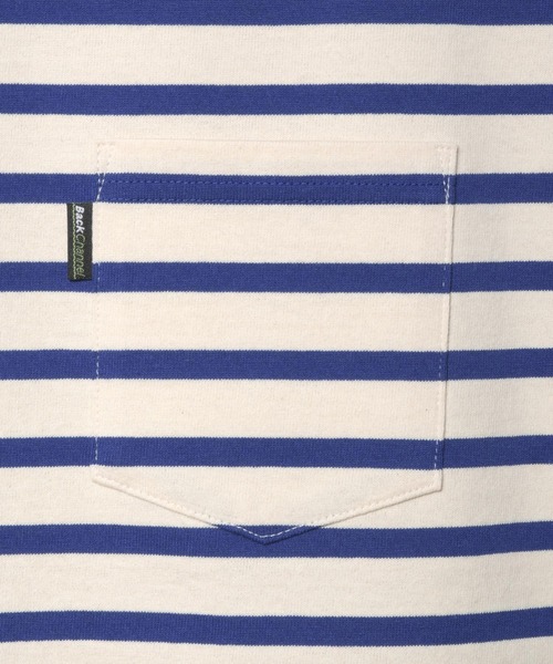 Back Channel(バックチャンネル)の「WIDE BORDER T(Tシャツ/カットソー・メンズ・ブルー/ブラック/ネイビー・X-LARGE/LARGE/XX-LARGE/MEDIUM)」の11枚目の写真