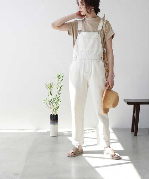 frames RAY CASSIN（フレームスレイカズン）の「【WEB限定】フレンチスリーブモックネックプルオーバー（Tシャツ/カットソー・レディース・ブラック/ベージュ/オフホワイト・FREE）」の5枚目の写真