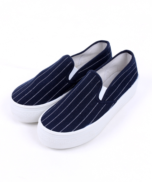 WEGO(ウィゴー)の「※入荷禁止※WEGO/厚底スリッポン(スニーカー・レディース・ブラック系その他/その他1・L/M)」の2枚目の写真