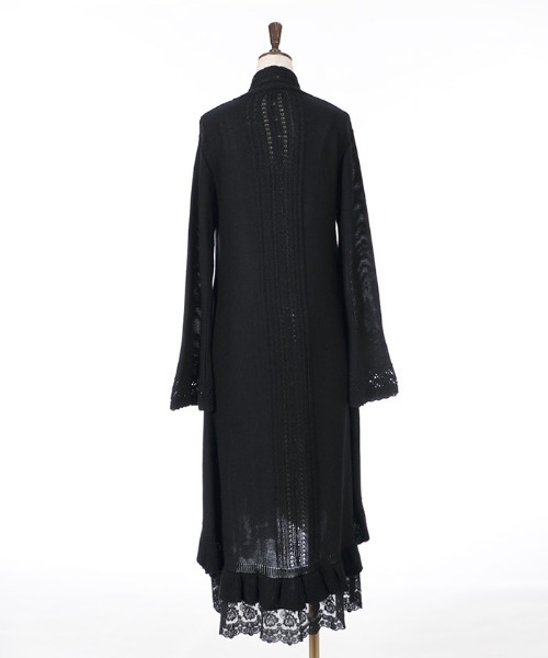 axes femme（アクシーズファム）の「レイヤード風ロングカーデ
