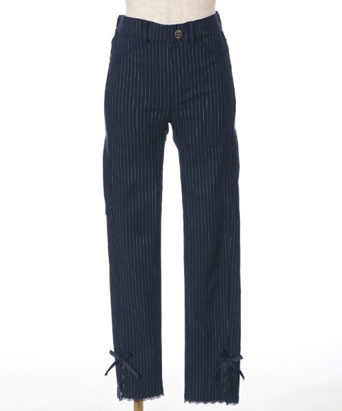 axes femme(アクシーズファム)の「裾レースアップレギンスパンツ(その他パンツ・レディース・ネイビー/ベージュ/ブラック・LARGE/MEDIUM)」の19枚目の写真