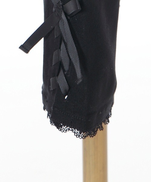 axes femme(アクシーズファム)の「裾レースアップレギンスパンツ(その他パンツ・レディース・ネイビー/ベージュ/ブラック・LARGE/MEDIUM)」の8枚目の写真
