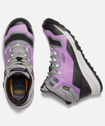 KEEN（キーン）の「TEMPO FLEX MID WP / テンポ フレックス ミッド ウォータープルーフ / レディース 登山靴 トレッキングシューズ 防水（スニーカー）」