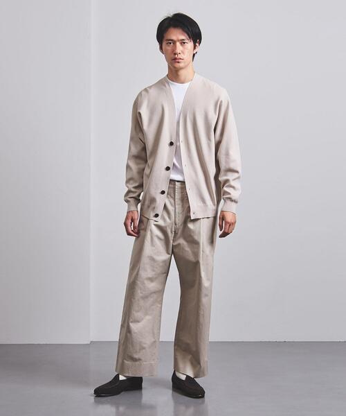 UNITED ARROWS(ユナイテッドアローズ)の「<UNITED ARROWS> 4シーズン ミラノリブ カーディガン(カーディガン/ボレロ・メンズ・ベージュ/ネイビー/グレー・LARGE/SMALL/X-LARGE/MEDIUM)」の5枚目の写真