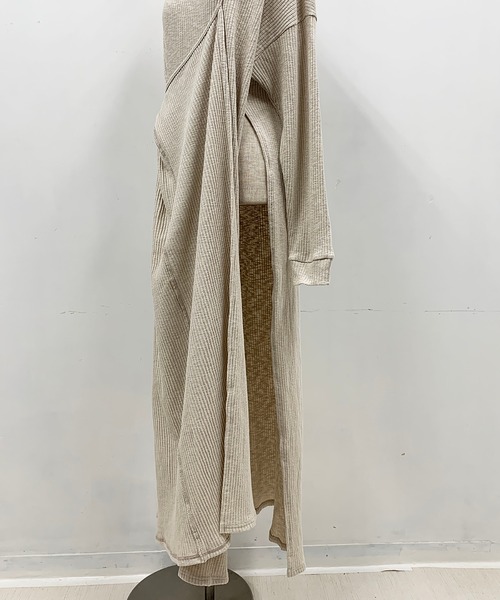 PICCIN（ピッチン）の「【日本製】3WAYリブカットプルオーバー（Tシャツ/カットソー・レディース・ブラック/ベージュ/オフホワイト・M）」の5枚目の写真