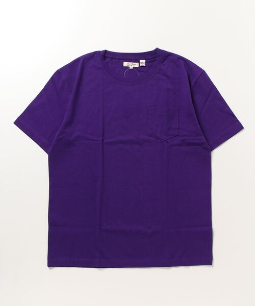 yield(イールド)の「【yield select apparel】USAコットン ビッグサイズ ショートスリーブTシャツ 062(Tシャツ/カットソー・メンズ・オリーブ/ホワイト/ワインレッド/ブラック/ブラウン/ネイビー/ベージュ/チャコールグレー/ブルー/パープル/イエロー・L/M/XL)」の9枚目の写真