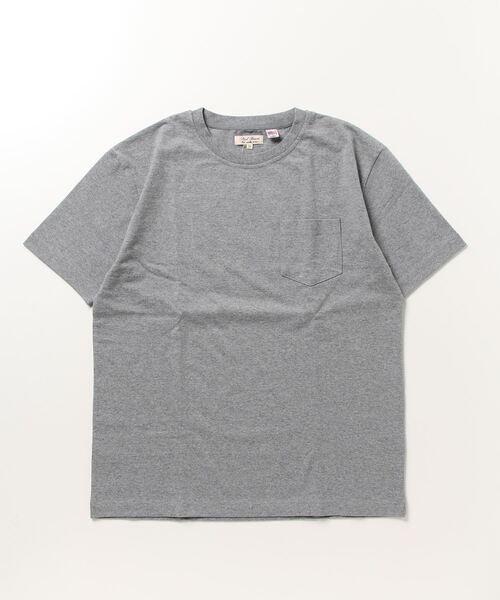 yield(イールド)の「【yield select apparel】USAコットン ビッグサイズ ショートスリーブTシャツ 062(Tシャツ/カットソー・メンズ・オリーブ/ホワイト/ワインレッド/ブラック/ブラウン/ネイビー/ベージュ/チャコールグレー/ブルー/パープル/イエロー・L/M/XL)」の4枚目の写真