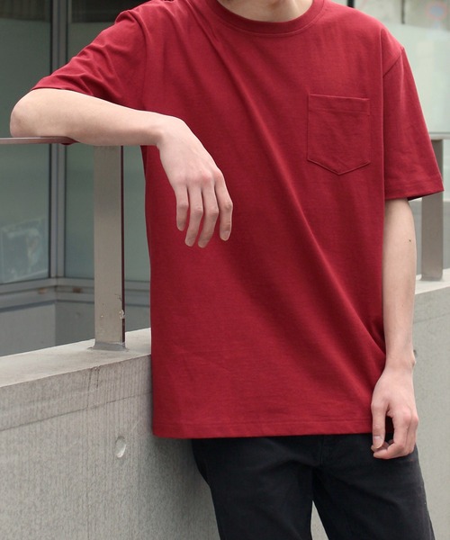 yield(イールド)の「【yield select apparel】USAコットン ビッグサイズ ショートスリーブTシャツ 062(Tシャツ/カットソー・メンズ・オリーブ/ホワイト/ワインレッド/ブラック/ブラウン/ネイビー/ベージュ/チャコールグレー/ブルー/パープル/イエロー・L/M/XL)」の11枚目の写真