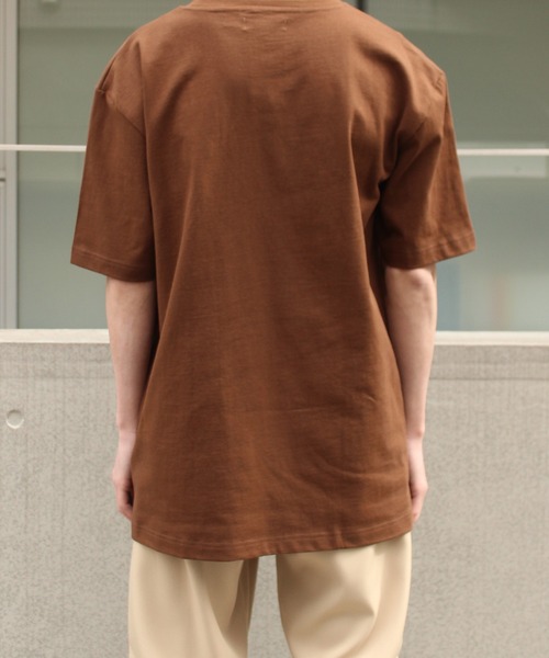 yield(イールド)の「【yield select apparel】USAコットン ビッグサイズ ショートスリーブTシャツ 062(Tシャツ/カットソー・メンズ・オリーブ/ホワイト/ワインレッド/ブラック/ブラウン/ネイビー/ベージュ/チャコールグレー/ブルー/パープル/イエロー・L/M/XL)」の12枚目の写真
