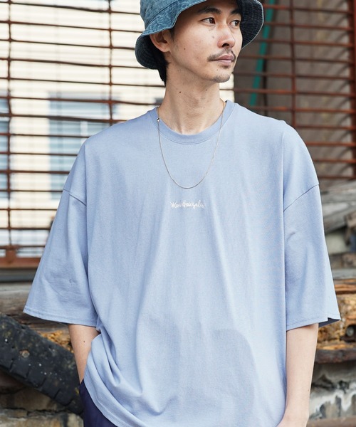 Mark Gonzales(マーク・ゴンザレス)の「Mark Gonzales / マークゴンザレス 別注 コラボ オーバーサイズ Tシャツ(Tシャツ/カットソー・メンズ・ホワイト系その他/ブラック系その他/グレー系その他/ブルー系その他/ホワイト系その他2/ホワイト系その他3/ホワイト系その他4/ブラック系その他2/グレー系その他2/ブルー系その他2/ブラック系その他3/ホワイト系その他5・MEDIUM/LARGE)」の11枚目の写真