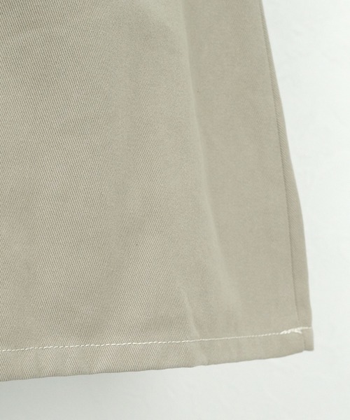 ＡＮＤＪ（アンドジェイ）の「配色ステッチジャンパースカート（ジャンパースカート・レディース・ライトカーキ/ブラック/ベージュ系その他/ブルーグレー/ピンク・M）」の17枚目の写真