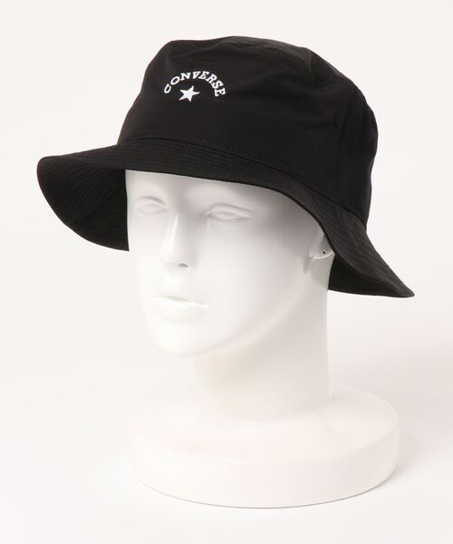 CONVERSE（コンバース）の「【CONVERSE】アーチロゴバケットハット（ハット・レディース・ブラック/ベージュ・フリー）」の2枚目の写真