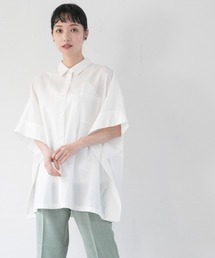 LOWRYS FARM | ケープシャツＳＳ　939613(シャツ/ブラウス)