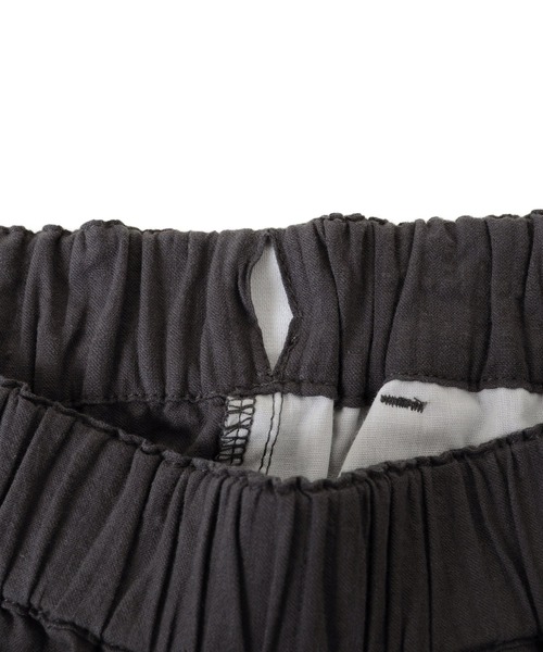 GLAZOS（グラソス）の「シアサッカー・クライミングベルトハーフパンツ（その他パンツ・キッズ・ホワイト/チャコールグレー・130cm/140cm/150cm/160cm/170cm）」の5枚目の写真