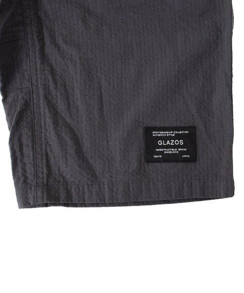 GLAZOS（グラソス）の「シアサッカー・クライミングベルトハーフパンツ（その他パンツ・キッズ・ホワイト/チャコールグレー・130cm/140cm/150cm/160cm/170cm）」の11枚目の写真