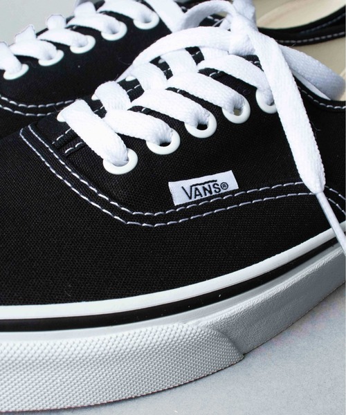 VANS(バンズ)の「【 VANS / ヴァンズ 】 < 限定展開 > AUTHENTIC CANVAS / オーセンティック キャンバス VN000EE3BLK USA企画(スニーカー・メンズ・ブラック・6/8/10/9/7/7h/6h/8h/9h/5h)」の7枚目の写真