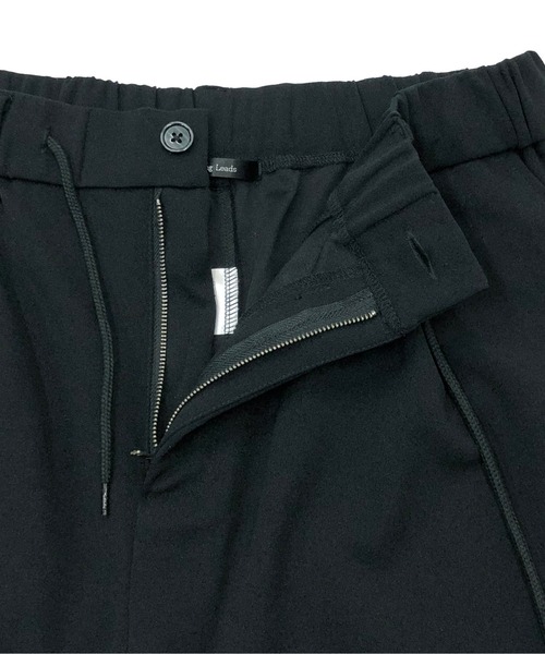 ADMIX/ATELIER SAB MEN（アドミックスアトリエサブメン）の「梨地 ジャージ 7分丈 ストレッチ イージー ルーズ ワイドパンツ（スウェットパンツ・メンズ・ダークブラウン/グレイッシュベージュ/グレイッシュブルー/ブラック・50/48）」の20枚目の写真