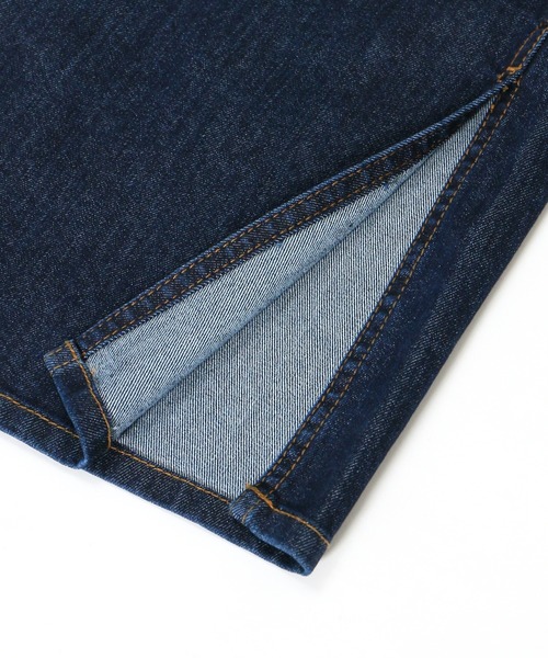 AS KNOW AS de base（アズノゥアズドゥバズ）の「ワイドフレアデニムＰＴ（その他パンツ・レディース・ブラック/インディゴブルー・SMALL/MEDIUM）」の8枚目の写真