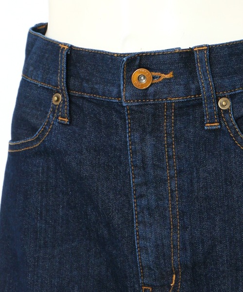 AS KNOW AS de base（アズノゥアズドゥバズ）の「ワイドフレアデニムＰＴ（その他パンツ・レディース・ブラック/インディゴブルー・SMALL/MEDIUM）」の3枚目の写真