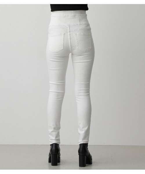 HI-WAISTBUTTONDENIMSKINNYⅡ/ハイウエストボタンデニムスキニーⅡ