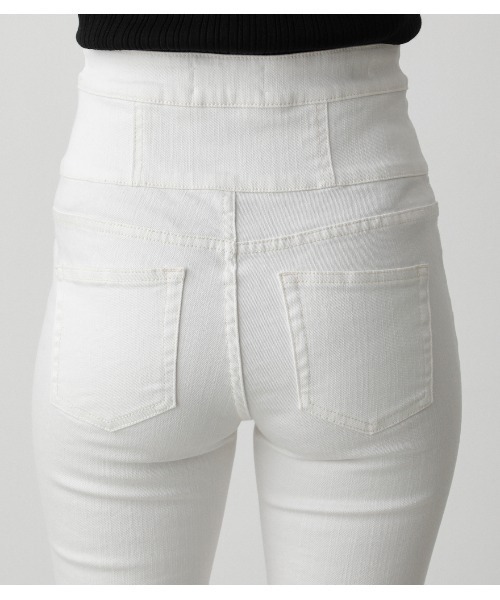 HI-WAISTBUTTONDENIMSKINNYⅡ/ハイウエストボタンデニムスキニーⅡ
