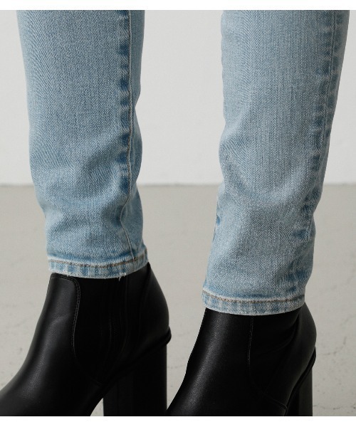 HI-WAISTBUTTONDENIMSKINNYⅡ/ハイウエストボタンデニムスキニーⅡ