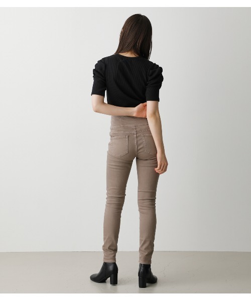 HI-WAISTBUTTONDENIMSKINNYⅡ/ハイウエストボタンデニムスキニーⅡ