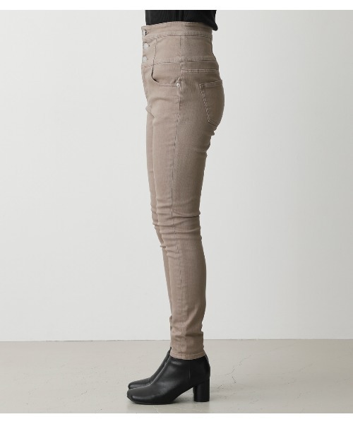 HI-WAISTBUTTONDENIMSKINNYⅡ/ハイウエストボタンデニムスキニーⅡ